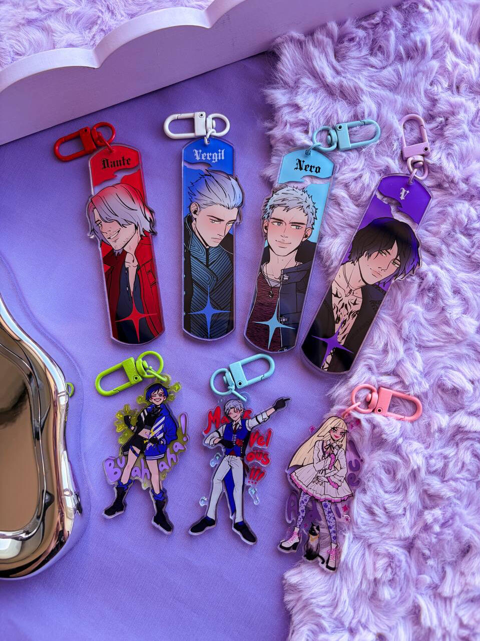 KEYCHAINS: Devil May Cry & Tekken 8 (2026)