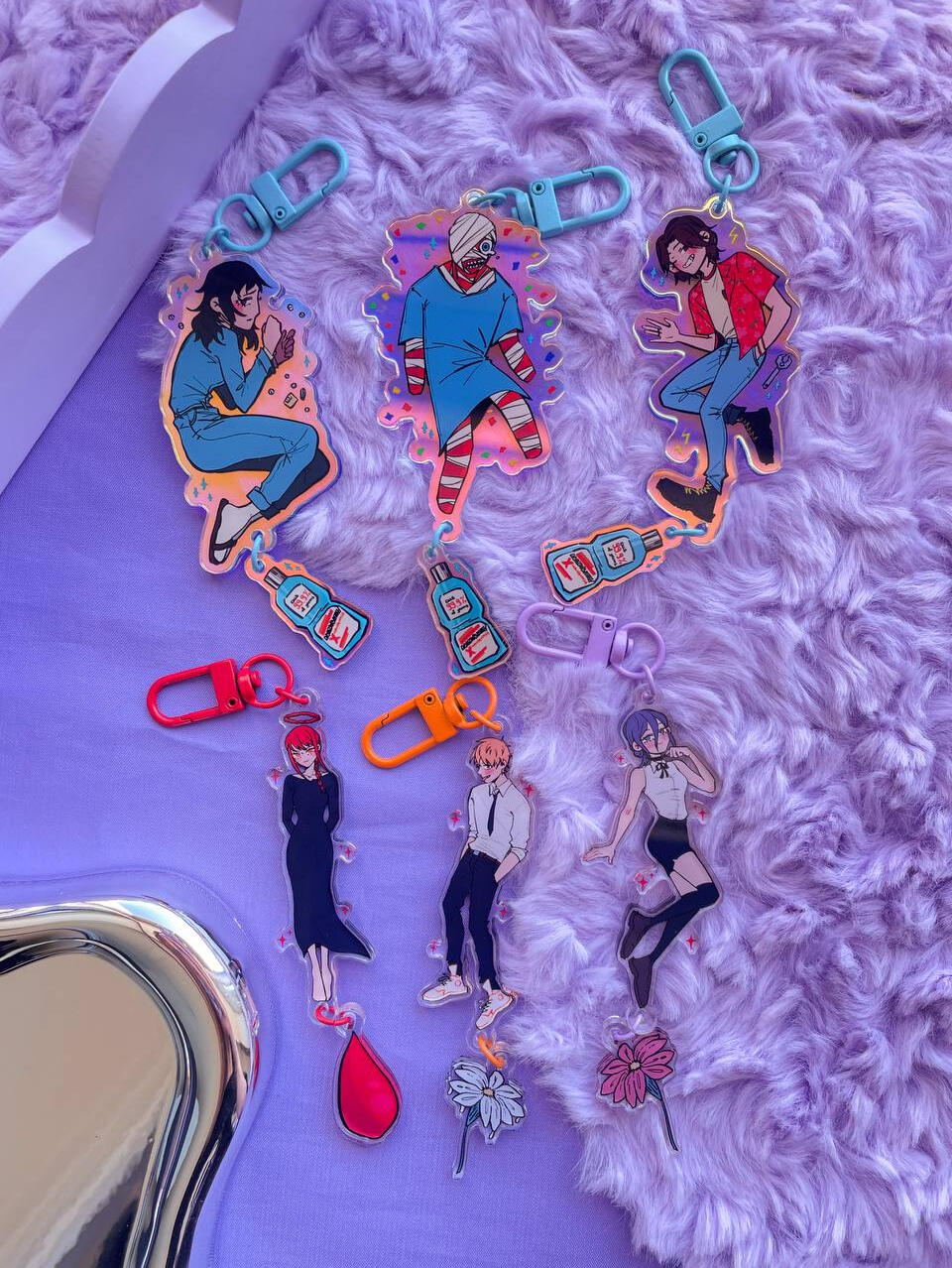 LINKED KEYCHAINS: Mouthwashing/Chainsaw Man (2025)