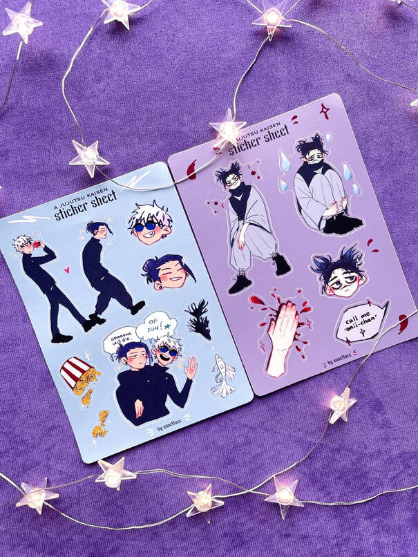 JUJUTSU KAISEN sticker sheets