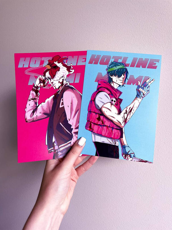 HOTLINE MIAMI art prints