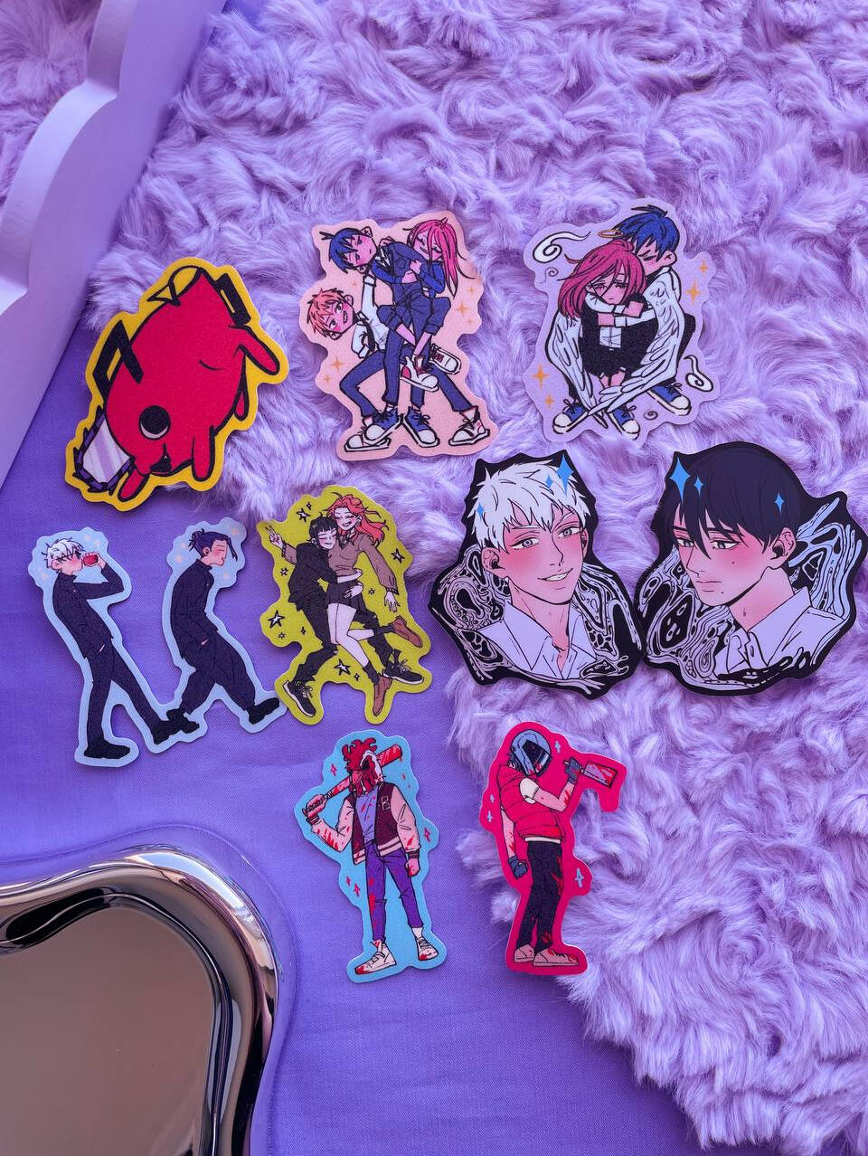 STICKERS: multiple fandoms (2024-2026, digital)